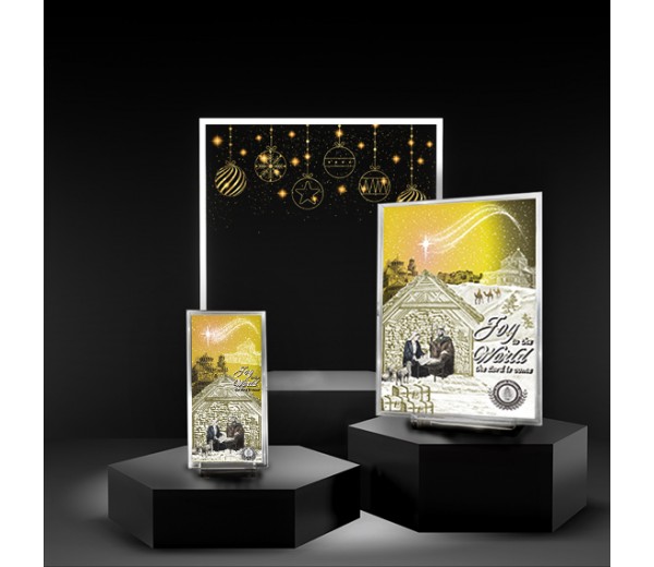 하이파인_성탄_금도금(크리스마스액자)