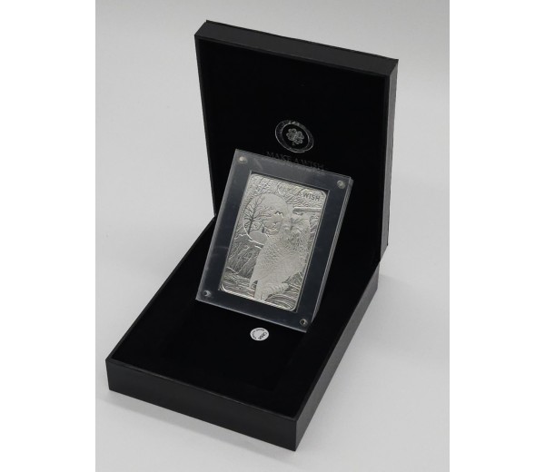 인생은 한번뿐이지만 행복은 셀 수 없기를/ 커스텀 은999 기념품/ 부엉이 Silver Coin 사각 메달