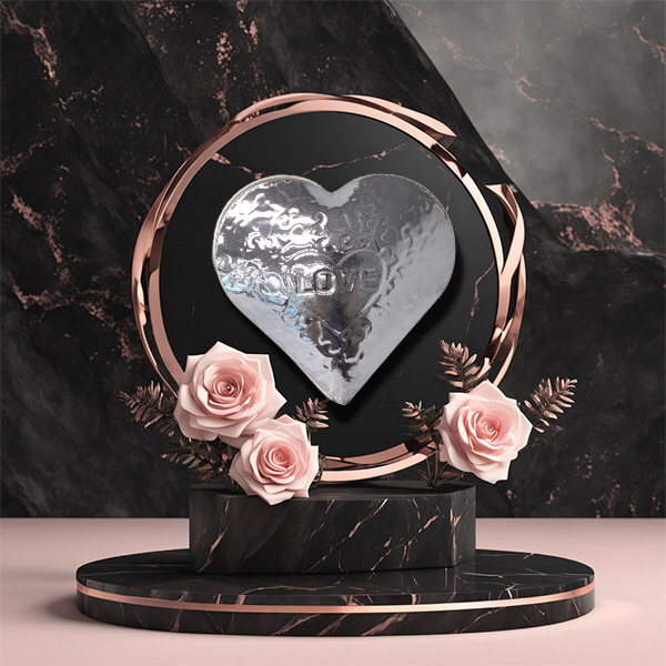 특별한날 특별한 선물을 실버하트_Silver 9999, 31.1g