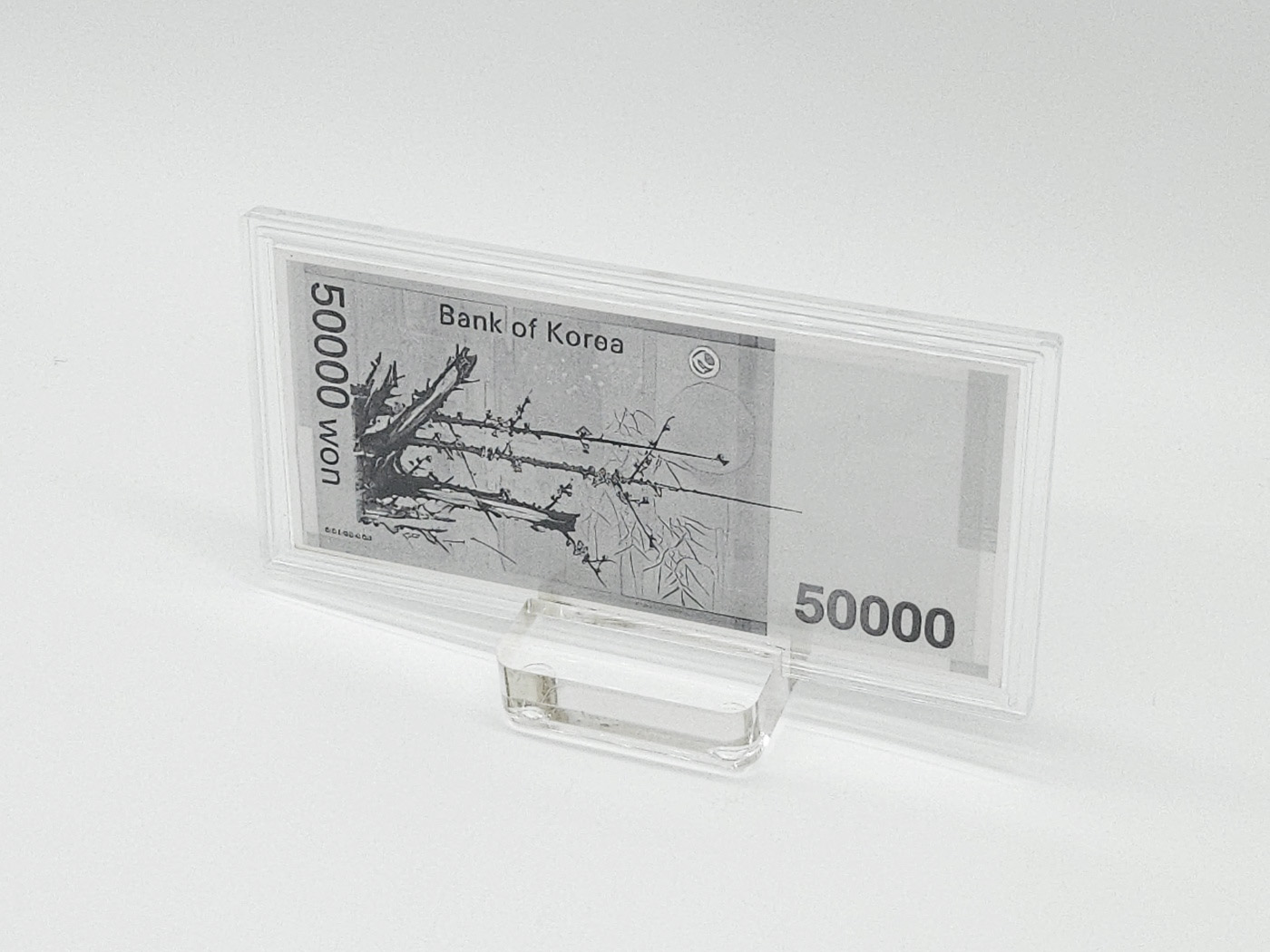실버 머니 아트 신사임당 오만원 은지폐 지폐수집 순은 99.99% 블리온 실버 30g