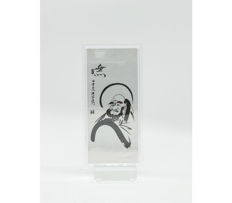 달마대사, 은(銀) 위에 내려앉다. 새롭게 태어난 달마도 순은 99.9% 액자 블리온 실버 30g