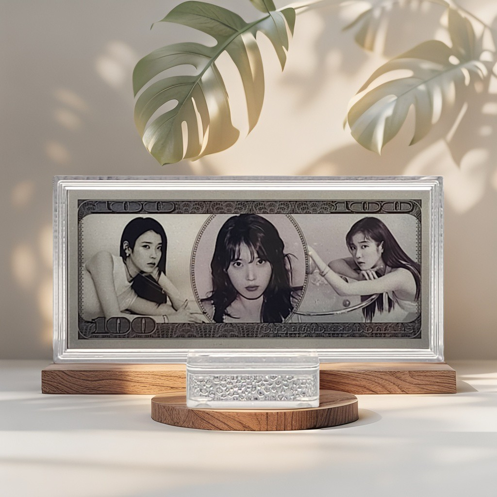 "행운의 100달러 커스텀"순은 99.99% 액자 블리온 실버 (10g)