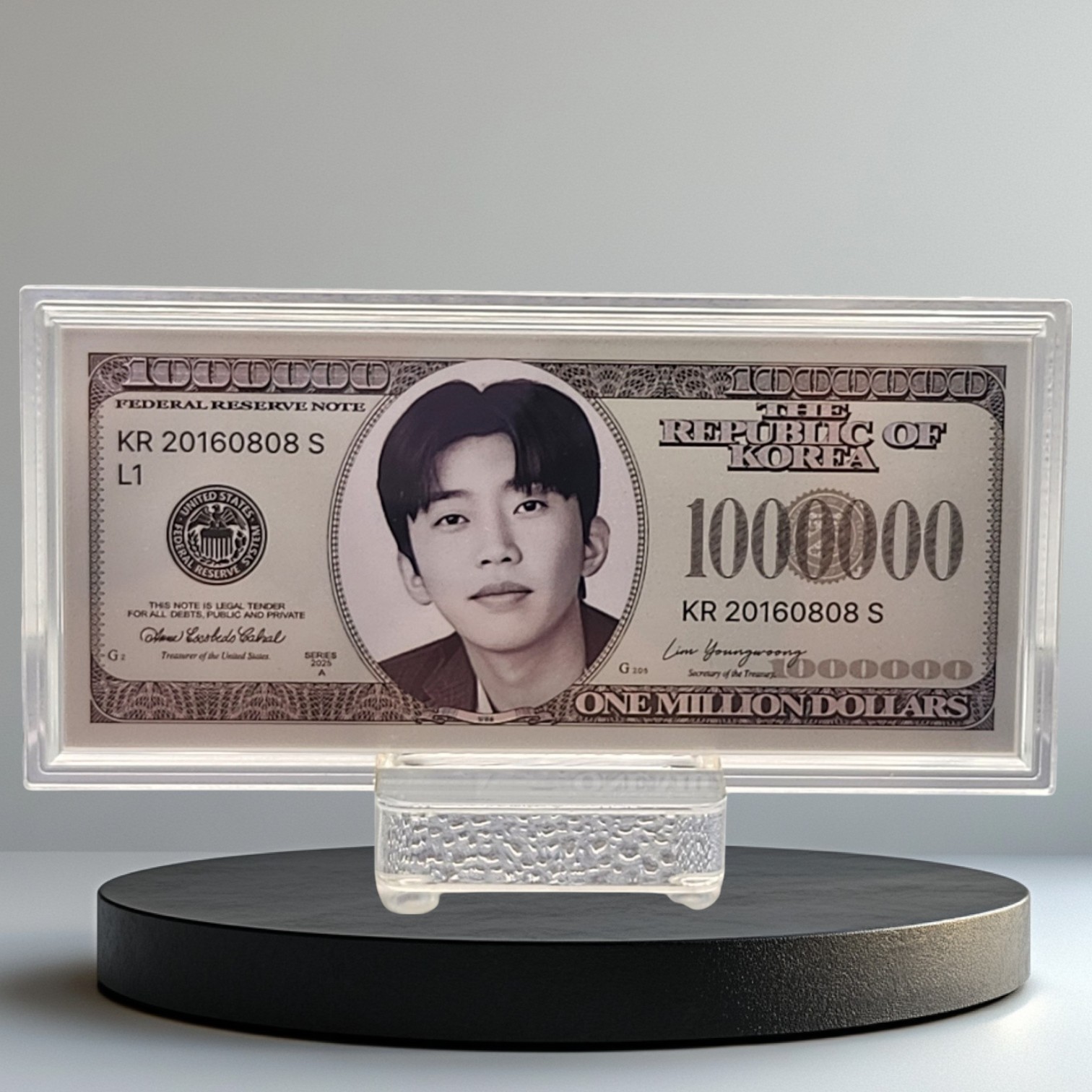 "행운의 백만달러 커스텀"순은 99.99% 액자 블리온 실버 (10g)