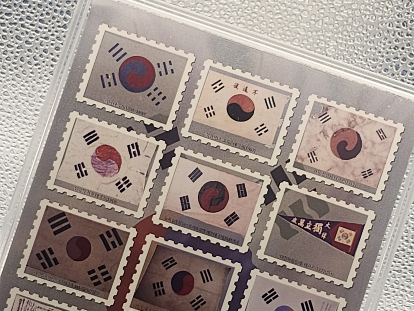 역사 속 태극기 A5, 70g 순은