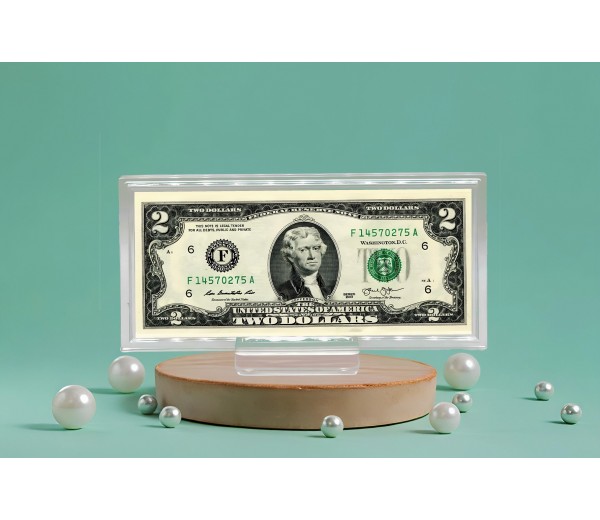 작은 지폐 큰 행운 행운의 2달러,30g,순은 99.99%