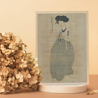 신윤복의 미인도 아트실버(순은 99.99%, 17.5g, 35g)