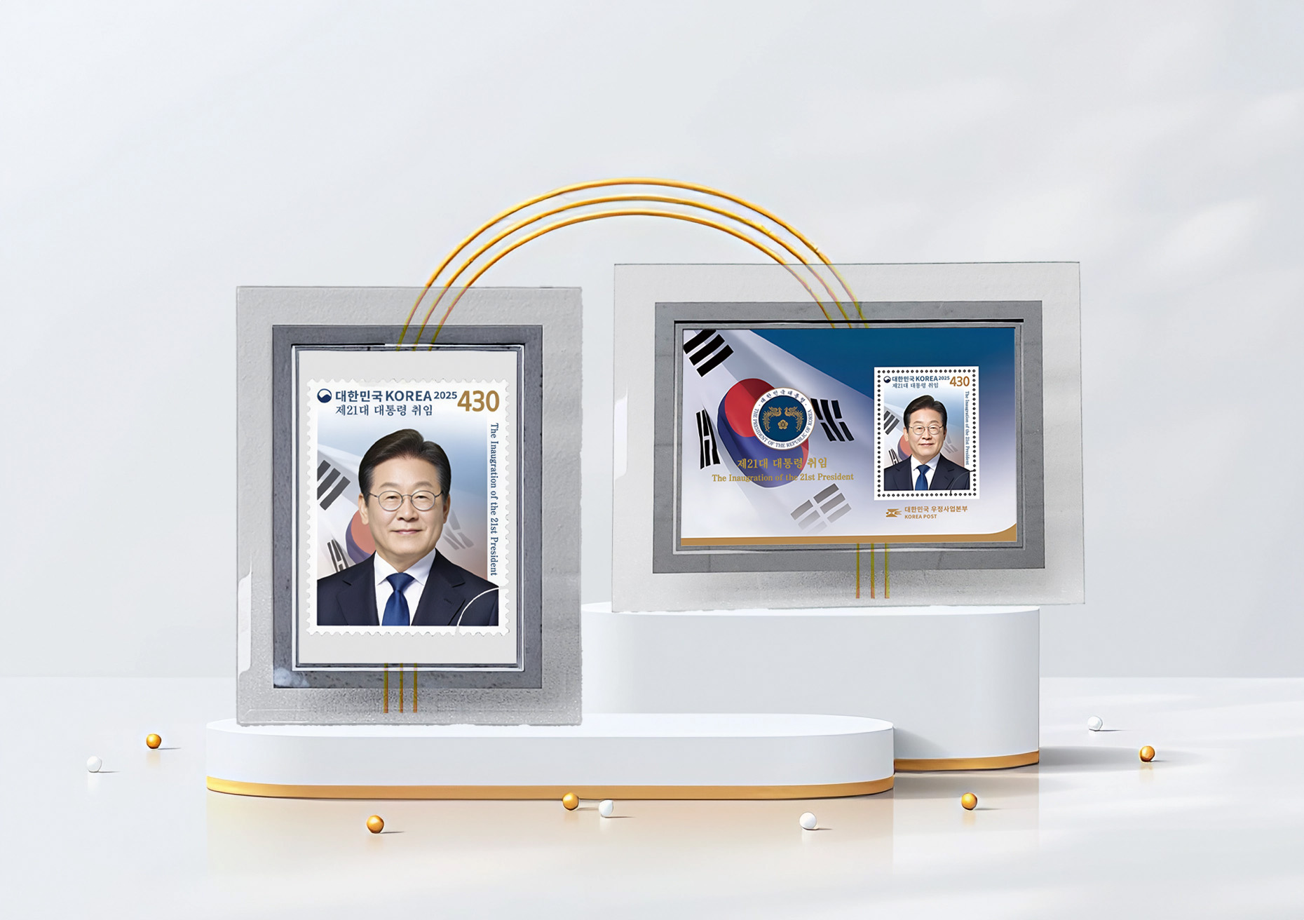 이재명 대통령 취임기념-실버포일 굿즈(순은 99.99%, 10g)