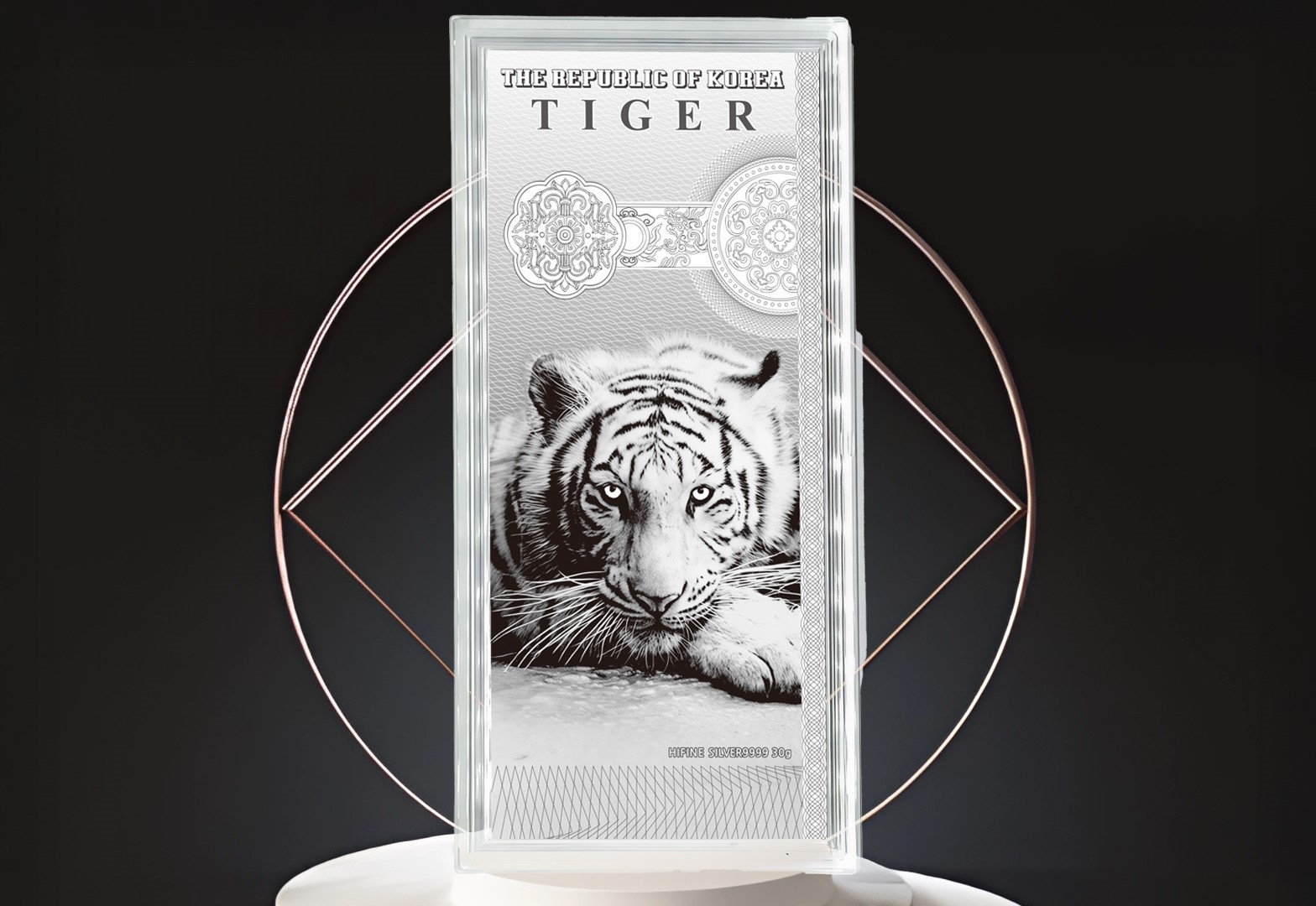 "타이거 시리즈"순은 지폐형 30g 실버99.99%