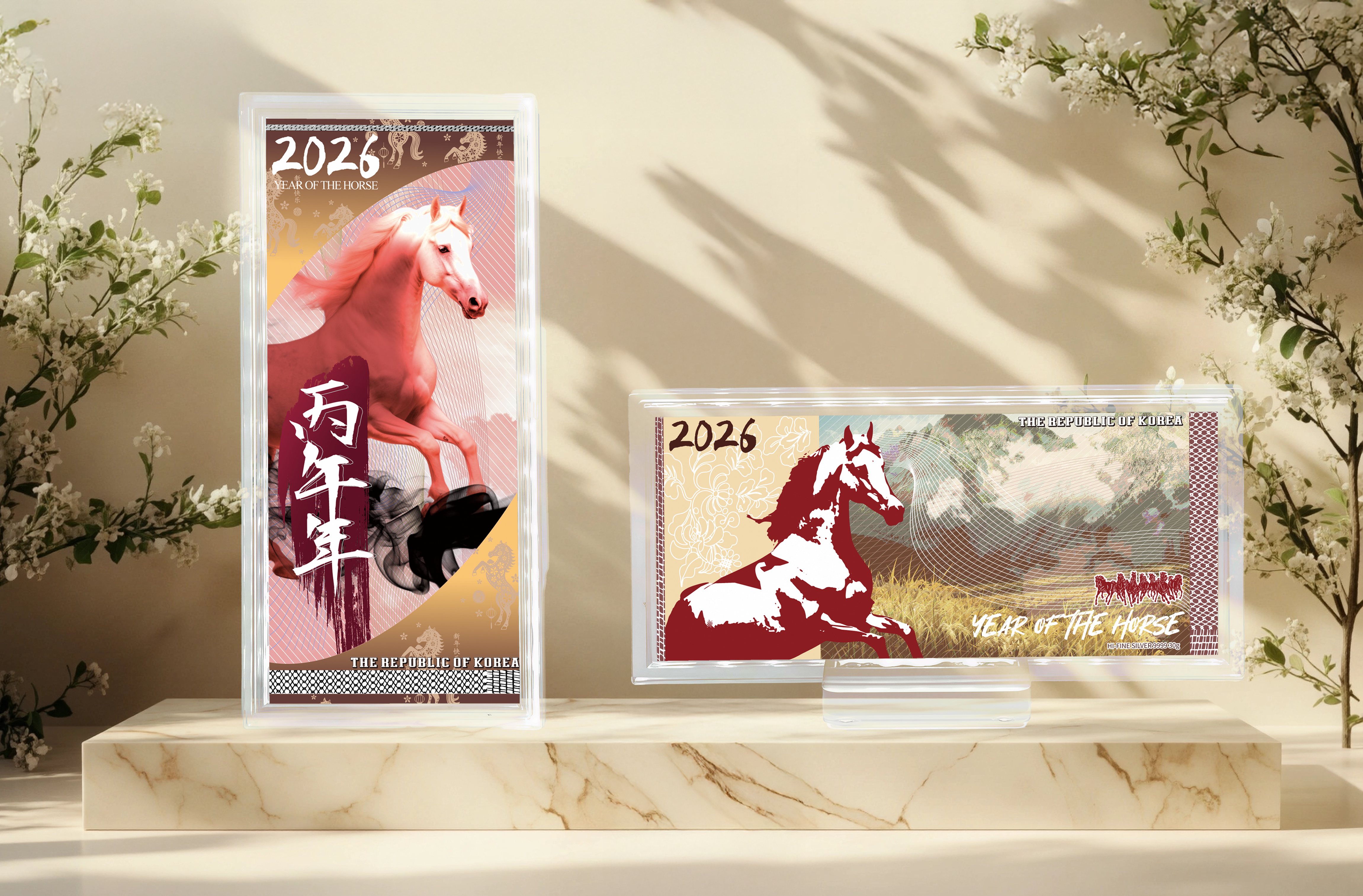 "2026년 병오년-붉은말 시리즈 “순은99.99%,30g