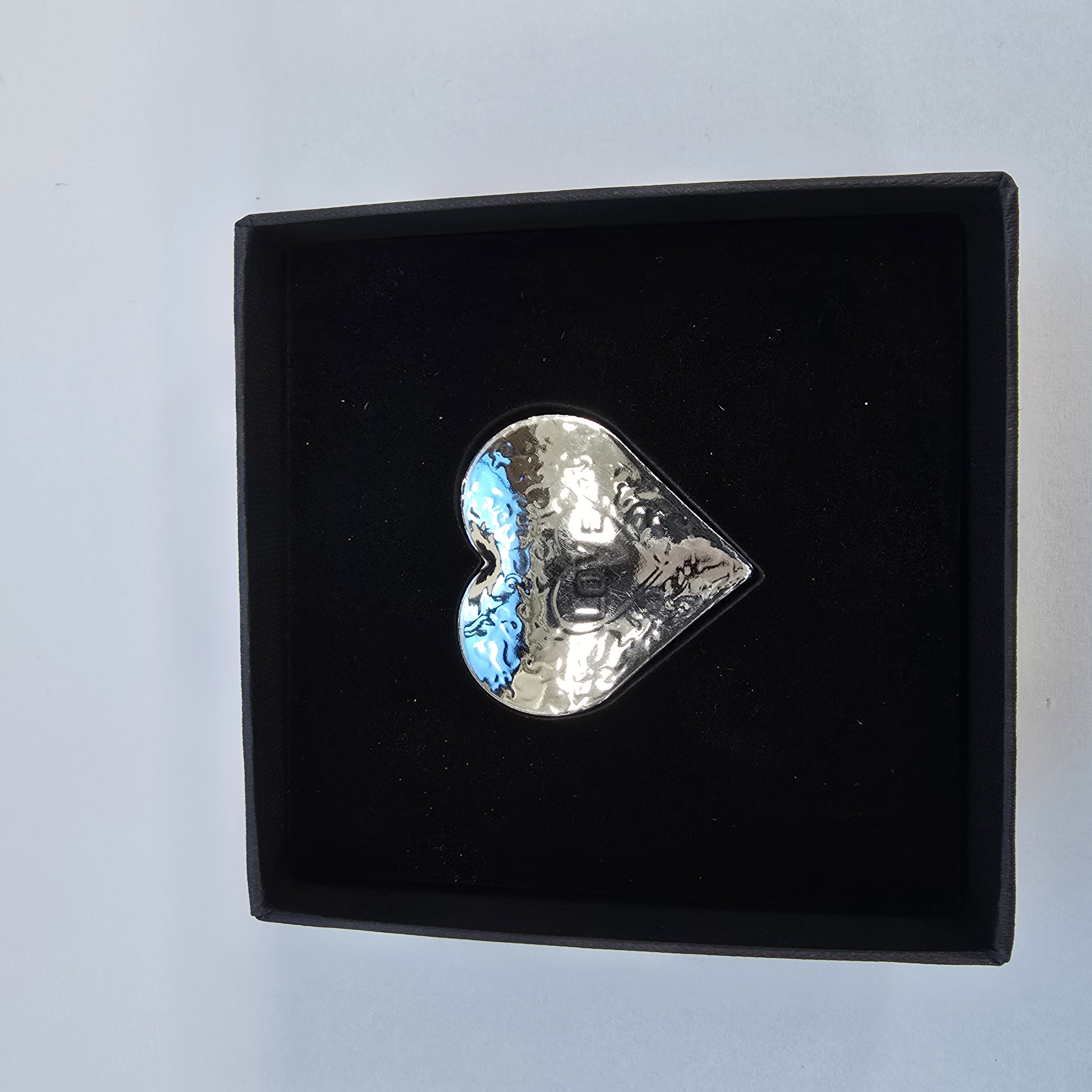 사랑하는 사람에게 기념일 선물 기념품 실버하트 _Silver 9999, 31.1g