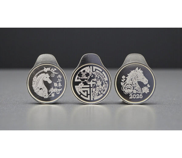 2026 병오년의 기운을 담은 1온스 순은 마패 컬렉션