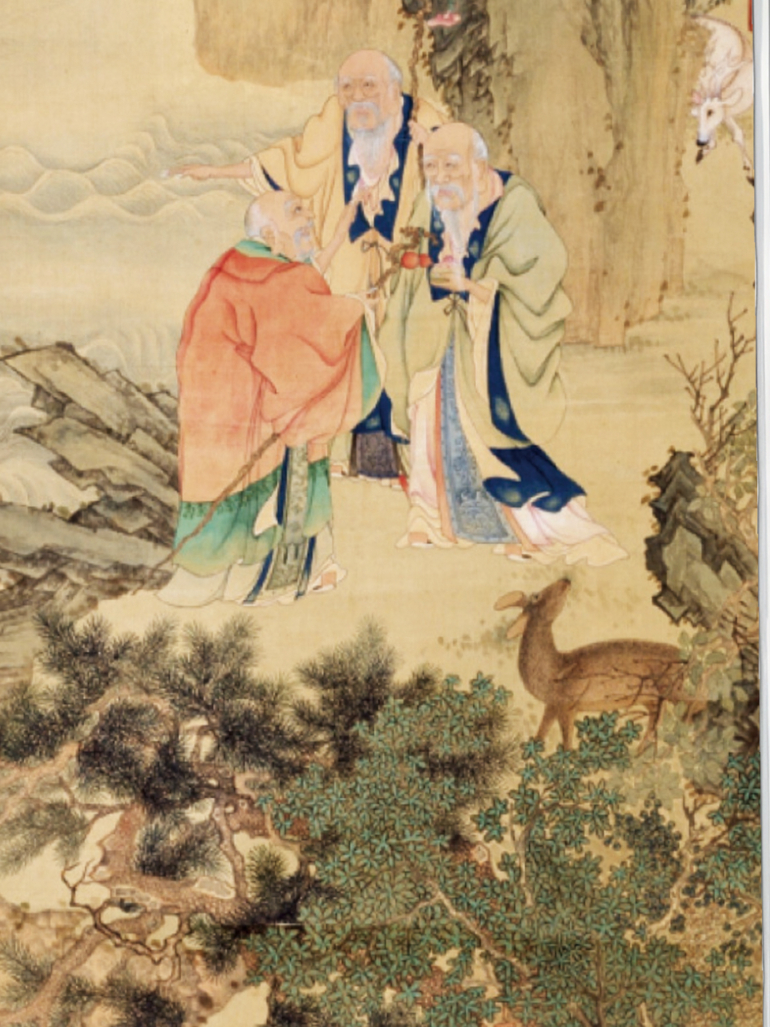 장승업 삼인문년 순은 채색실버바 30g