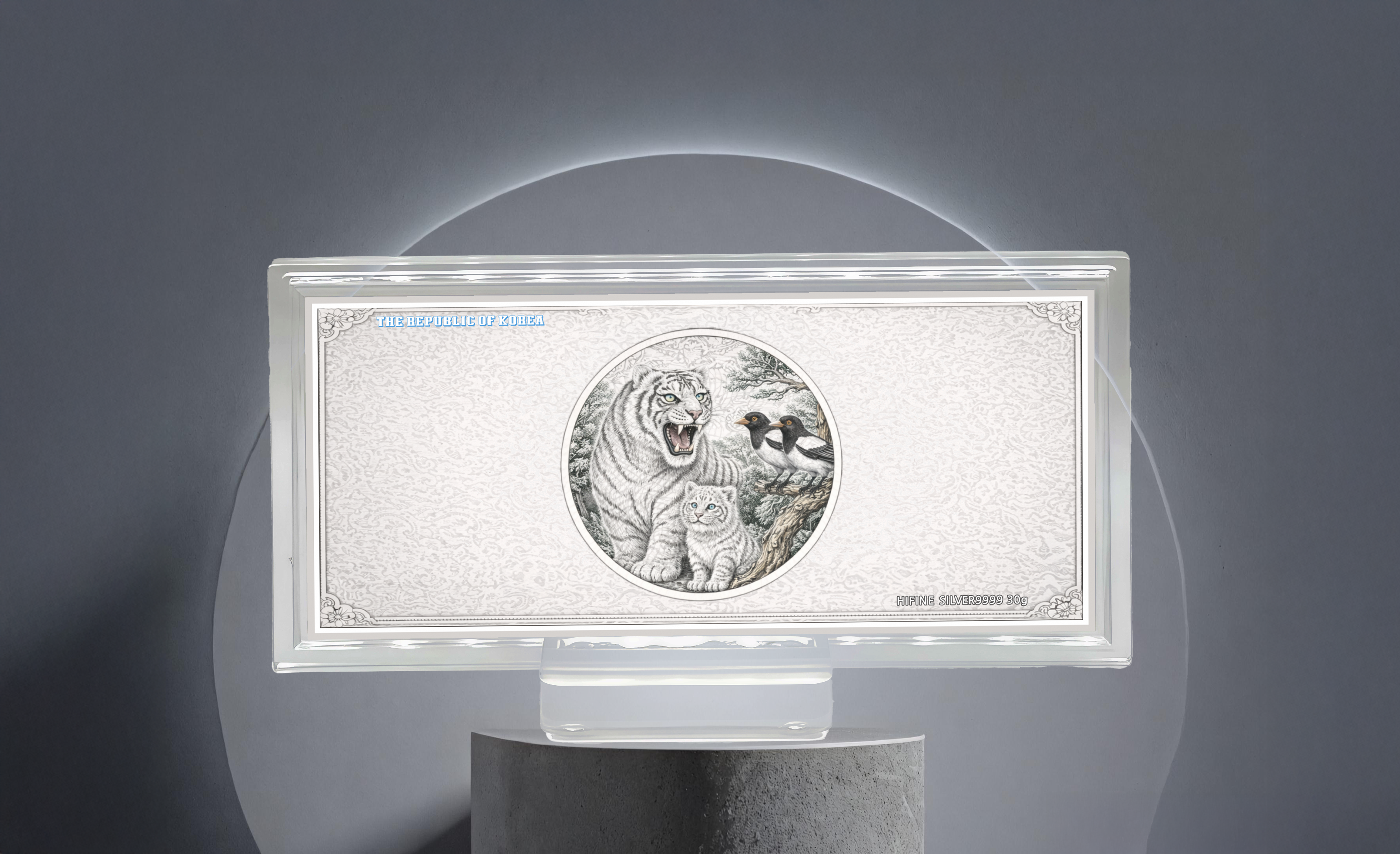 “호작도” 프리미엄 실버바 30g