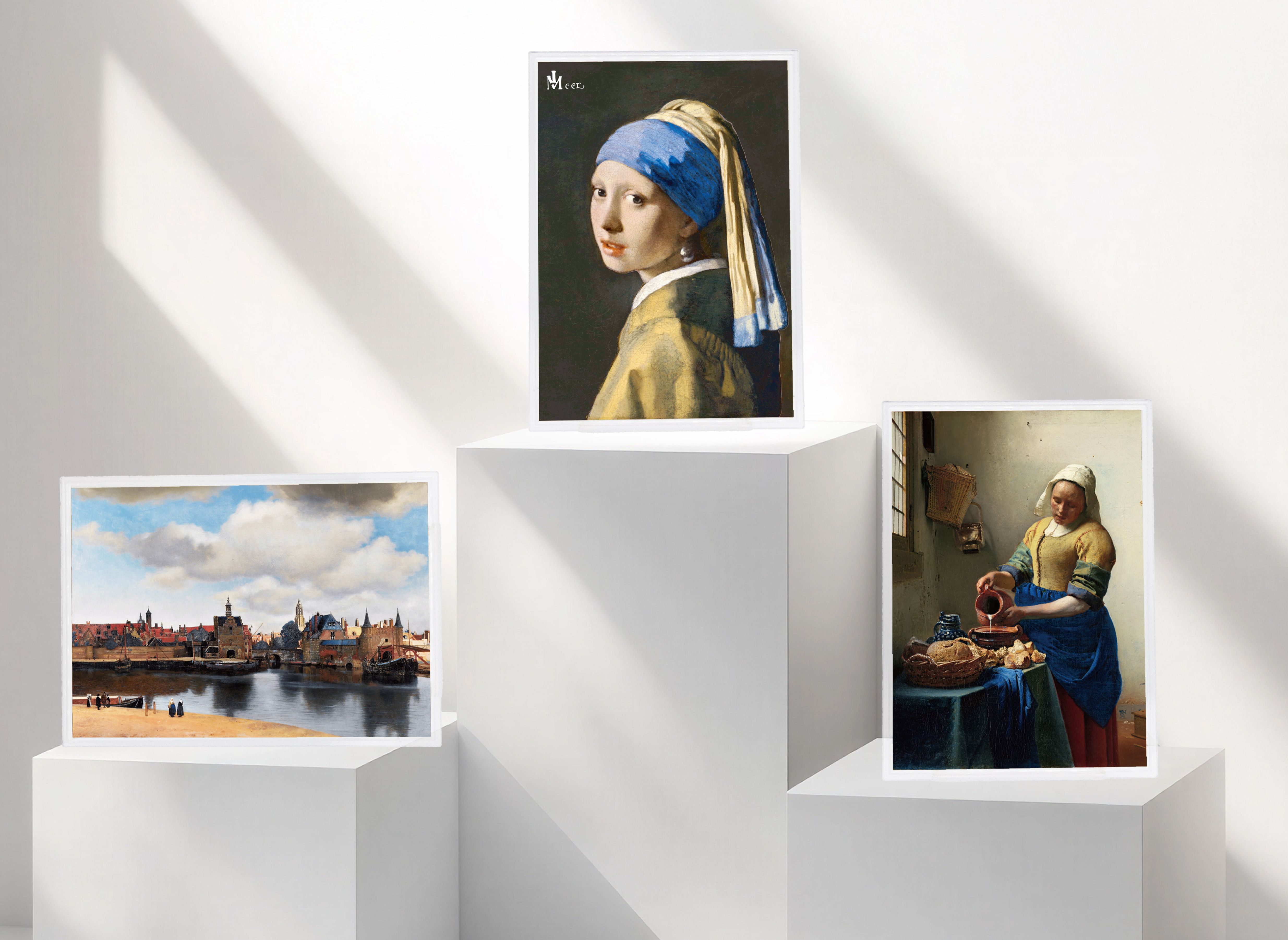 베르메르 3대 명작 실버 컬렉션 순은 70g 아트 실버