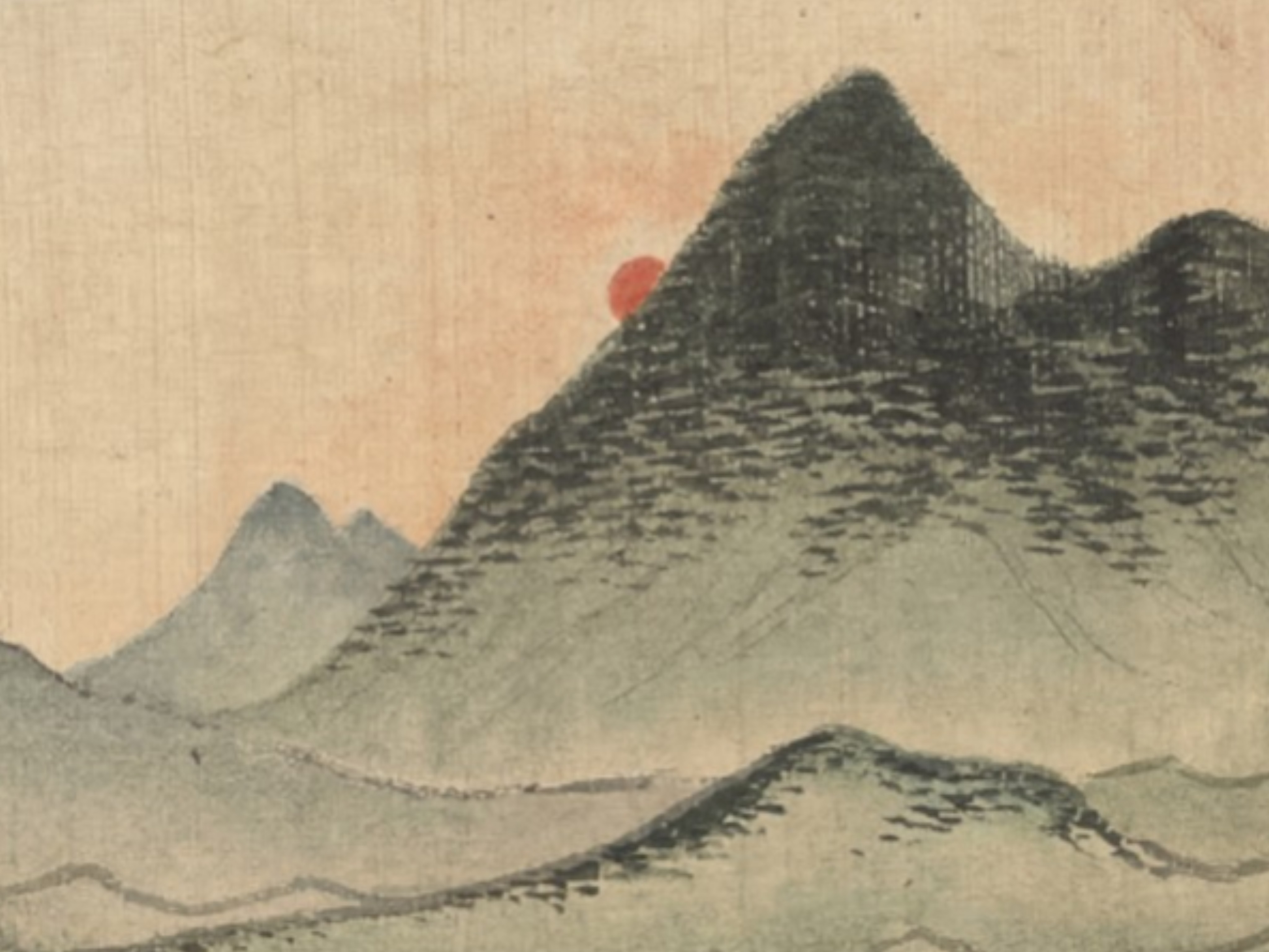 겸재 정선의 ‘목멱조돈’ 순은 30g 명화 작품