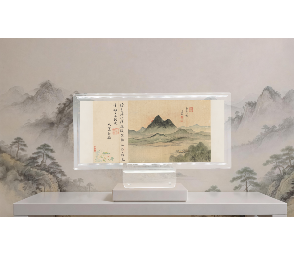 겸재 정선의 ‘목멱조돈’ 순은 30g 명화 작품