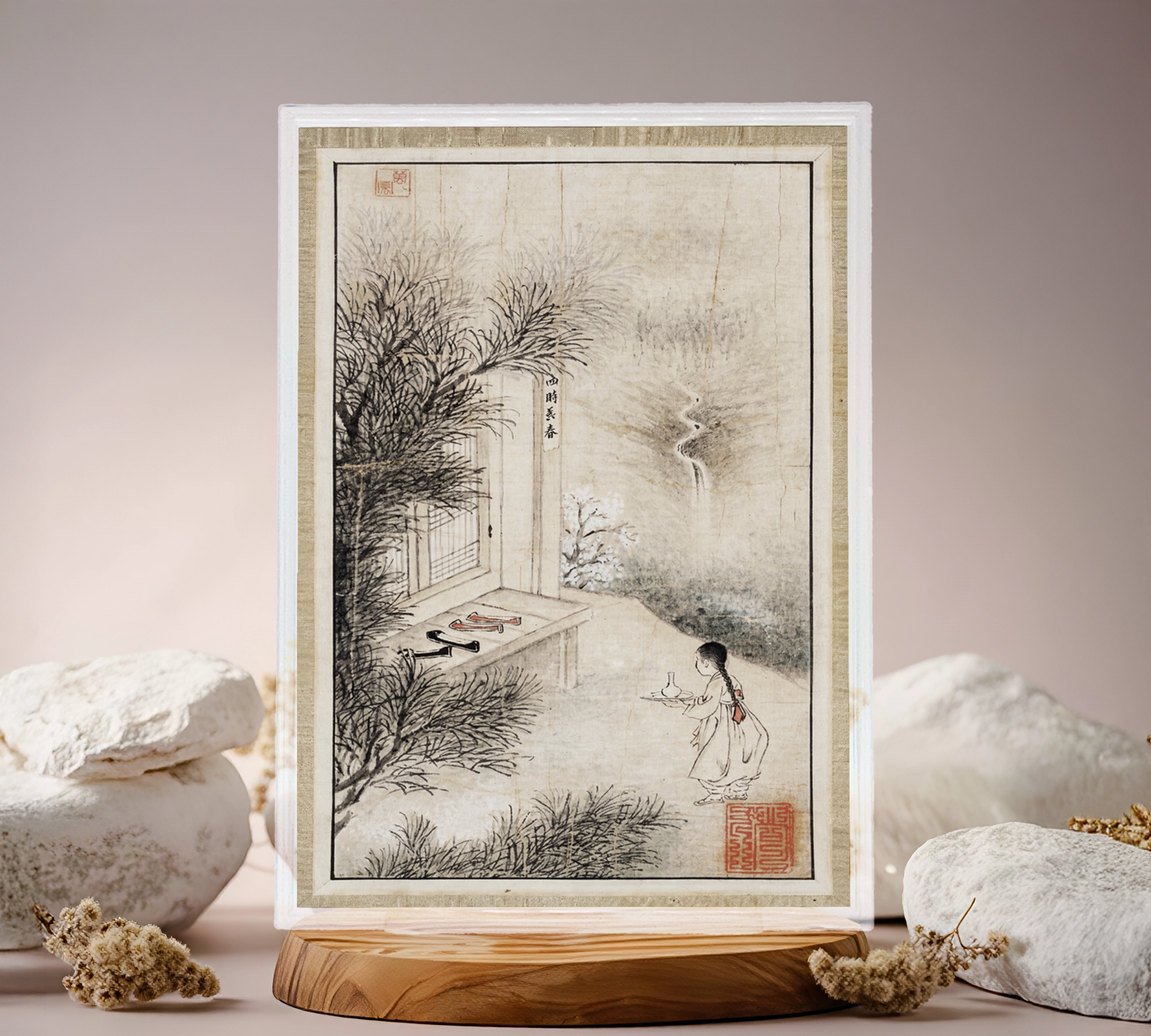 신윤복 「사시장춘」 순은 70g 프리미엄 아트 실버