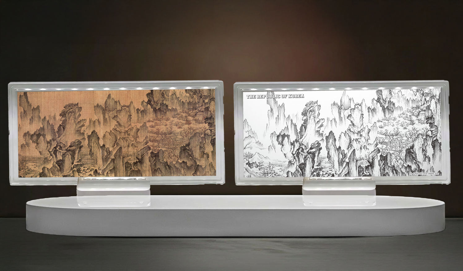 안견의 몽유도원도 순은 30g 아트 실버