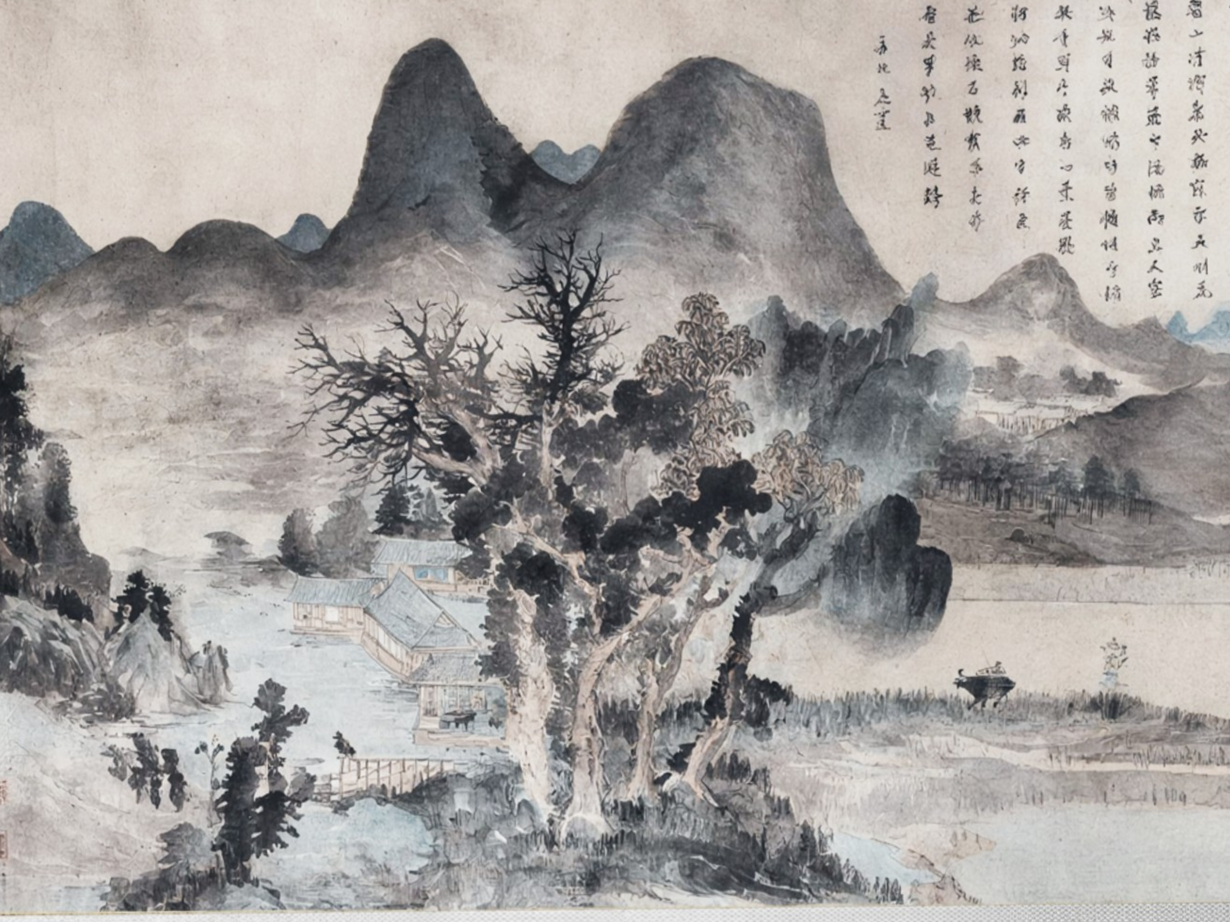 오원 장승업의 미산이곡 순은30g