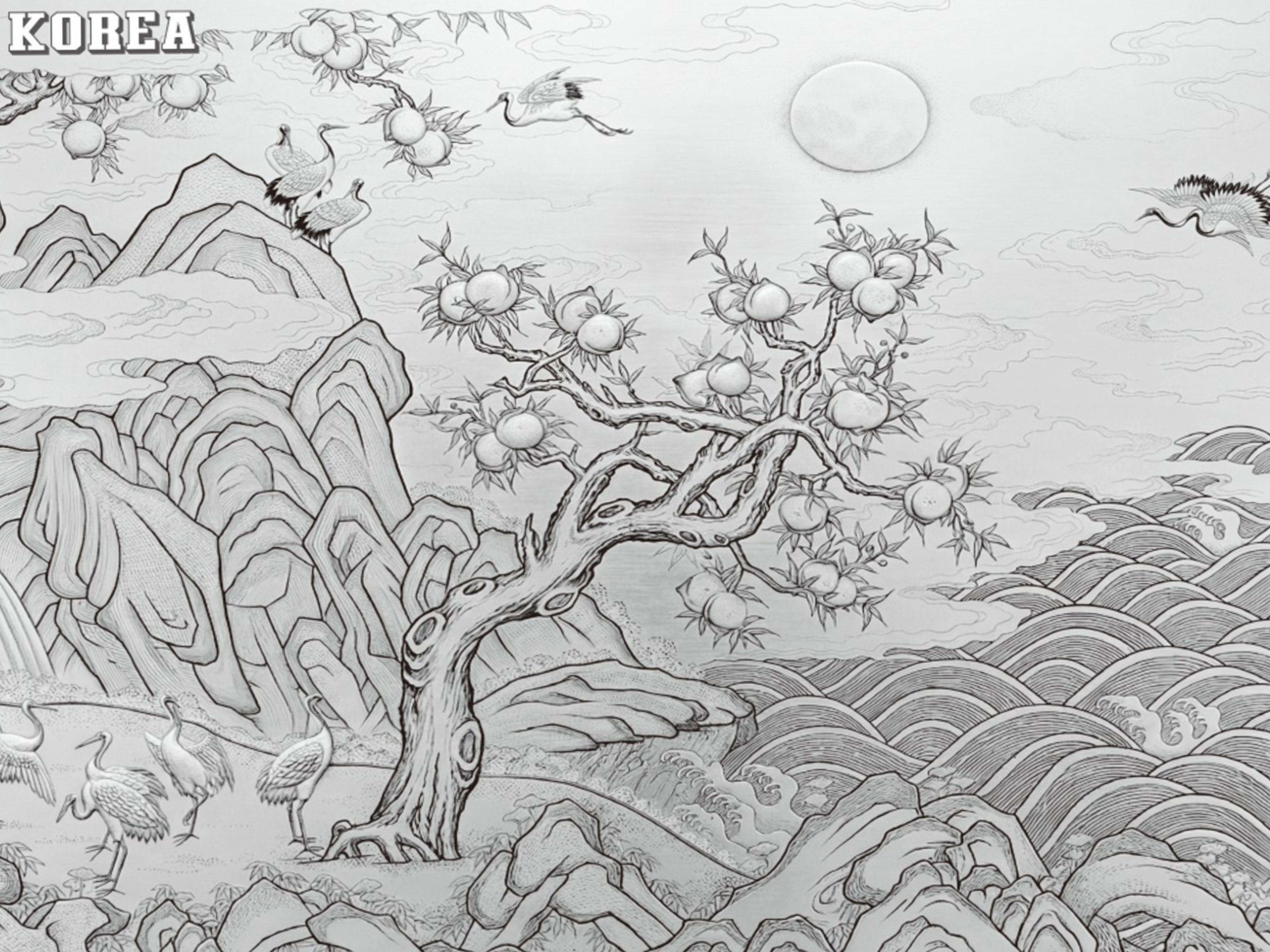 해학반도도 30g 포나인 순은 2차 에디션