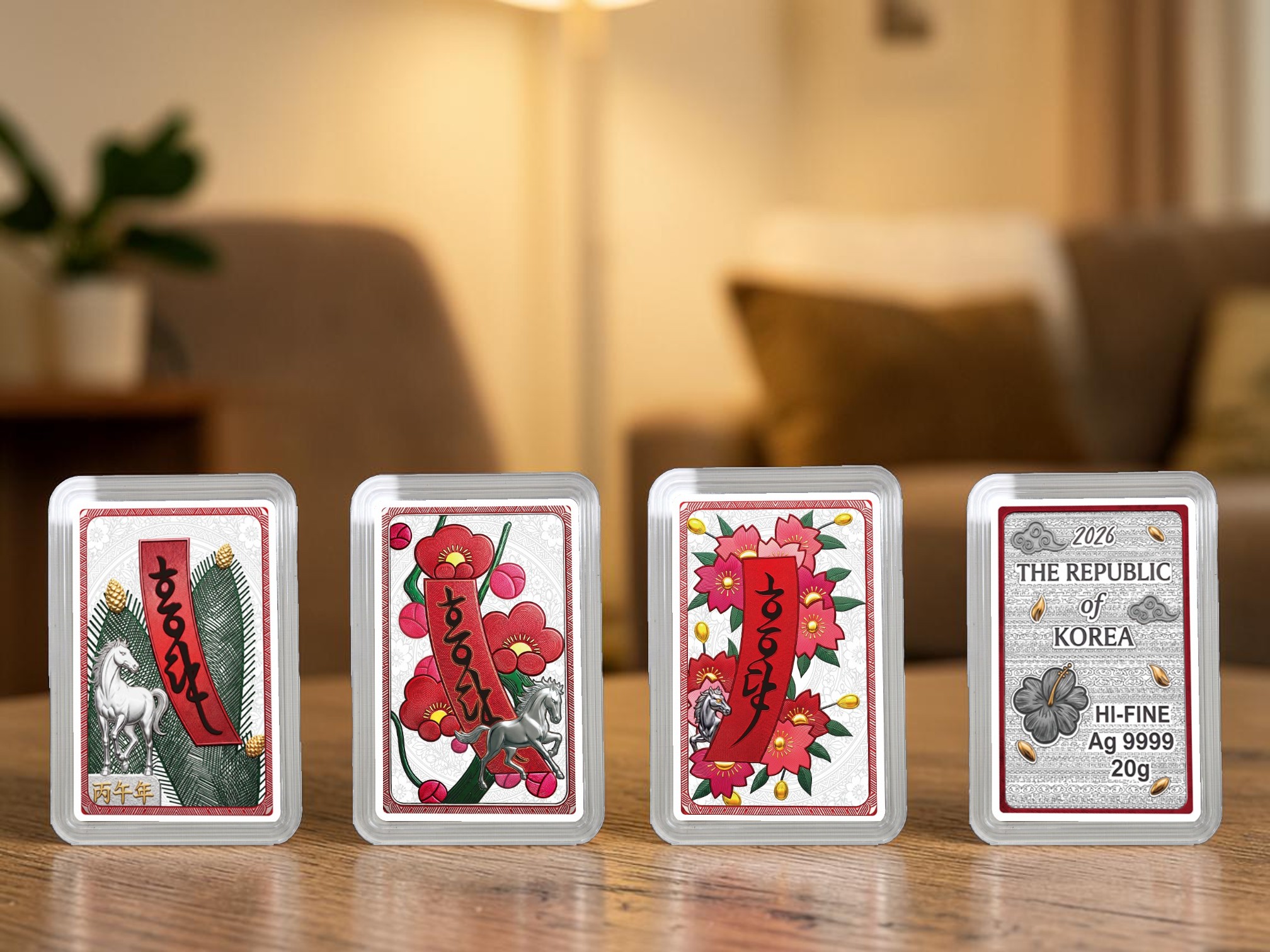 2026년 화투 - 홍단 시리즈 컬렉션