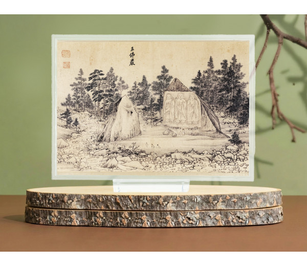 김홍도 「삼불암」 순은 70g 프리미엄 아트 실버
