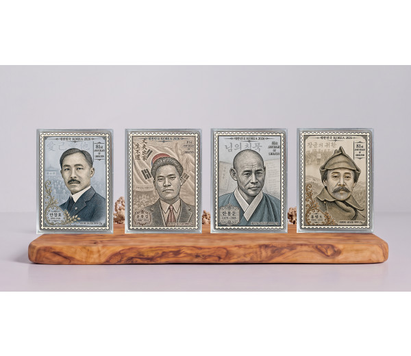 광복 81주년 기념-독립운동가 4종