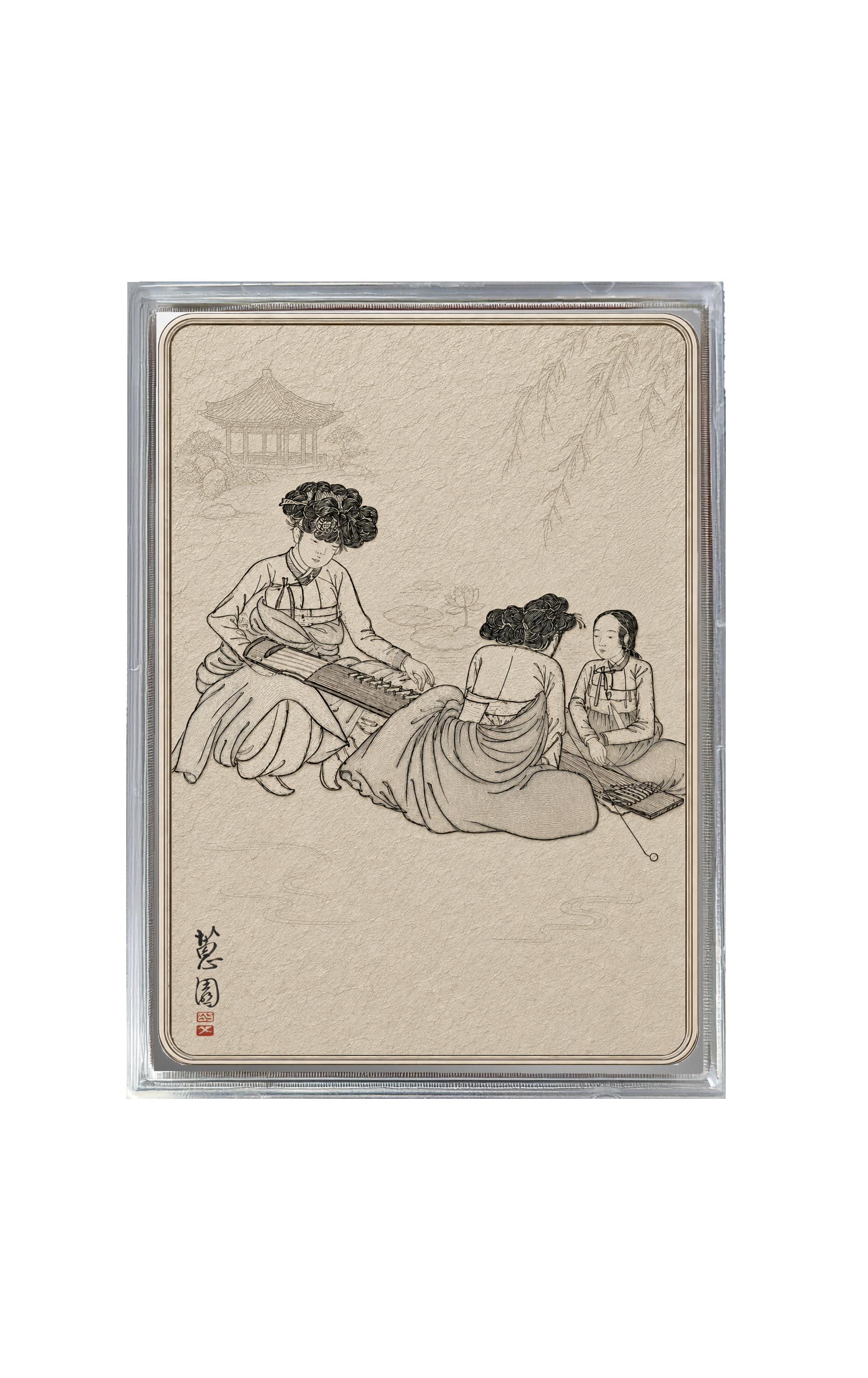신윤복의 《여속도첩(女俗圖帖)》 4종