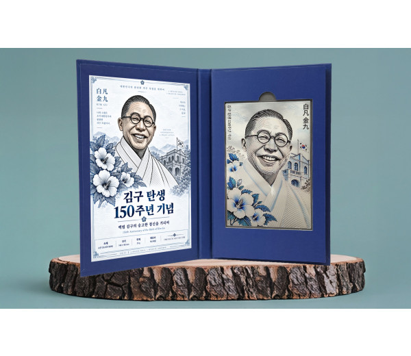백범 김구 탄생 150주년 기념 실버바30g