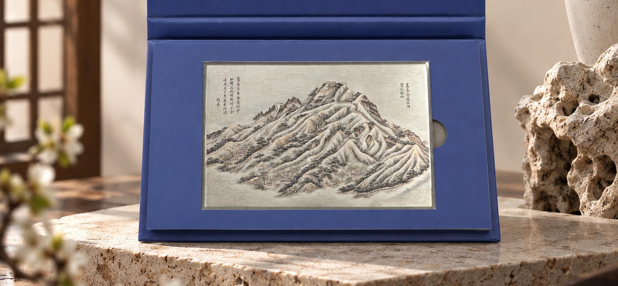 강희언-인왕산도 (A6사이즈 실버바 30g)