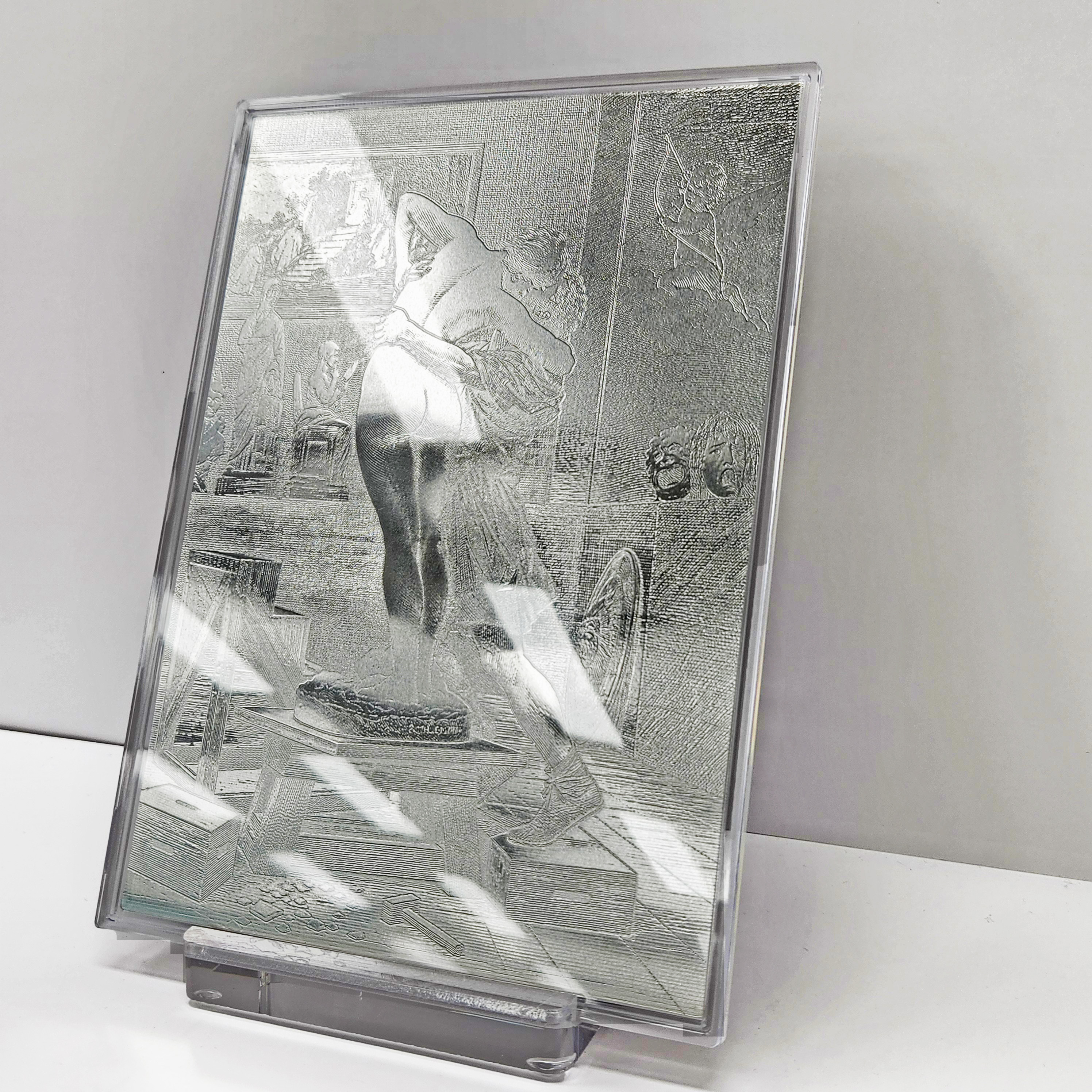 피그말리온과 갈라테이아- 장 레옹 제롬의 프리미엄 아트 실버 A5 70g